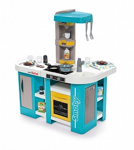 Кухня электронная Tefal Studio XL, пузырьки, 34 аксессуара, 85 х 61,5 х 99 см. (Smoby, 311045)